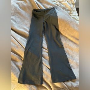 Black flare leggings